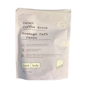 NEW Unopened Frank Body Cacao Coffee Scrub Exfoliator 200 g/7.05 oz FFF Fab Fit